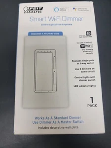 Feit Electric Smart Wi-Fi Dimmer - Control Lights From Anywhere BRAND NEW - Picture 1 of 4
