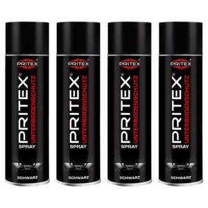 Unterbodenschutz Spray 4 x 500 ml Steinschlagschutz schwarz - Bild 1 von 3