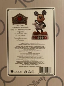 Disney Jim Shore 2023 Platinum Mickey Mouse 100 Years Big Fig Figur 6013199 - Bild 1 von 1