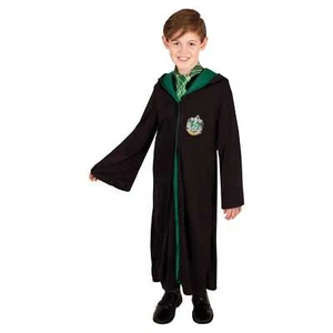 Harry Potter Slytherin Robe Child Costume 9+ Hogwarts School Dress up Party - Picture 1 of 5