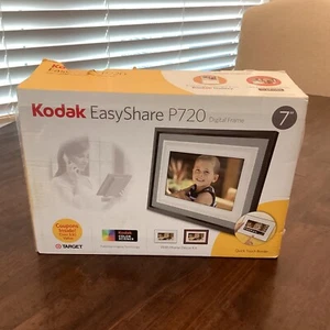 Kodak EasyShare P720 7" Digital Picture Frame New In Box - Picture 1 of 3