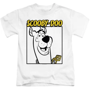 Scooby Doo Boys T-Shirt Sketch White Tee - Picture 1 of 1