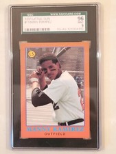 SGC 9 Mint Manny Ramirez 1991 Little Sun High School Prospects Rookie Card #7