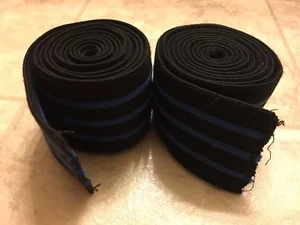 Pair of pre-owned Knee Wraps 2m 6’ ft Pair  3” wide - Picture 1 of 2