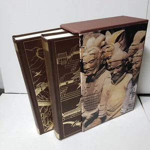 A HISTORY OF CHINESE CIVILISATION Jacques Gernet 2 Books THE FOLIO SOCIETY 2002 - Picture 1 of 12