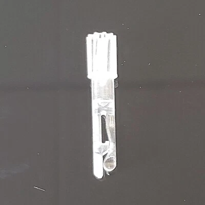 Vertical Blind Track Carrier Clip Hook - No Carrier -Clear Plastic 6pcs - Image 1 of 4