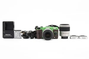 Pentax Q10 Digitalkamera braun & grün + Doppelobjektive Set aus Japan #2686 - Bild 1 von 11