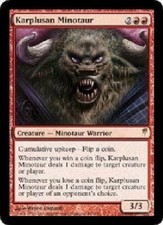 KARPLUSAN MINOTAUR X4 4 4X Coldsnap MTG Magic the Gathering Cards DJMagic