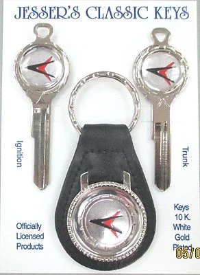 Juego de llaves clásicas Dodge Plymouth 1980 Ford Plymouth aspecto avanzado Chrysler Deluxe oro blanco Foto 1 de 4