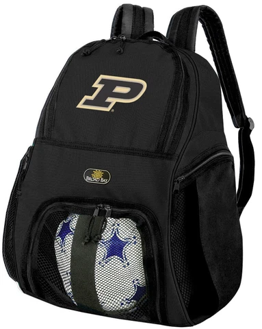 Purdue Ball Bag SOCCER BASKETBALL BACKPACK SPORTS BALL BAGS Cover