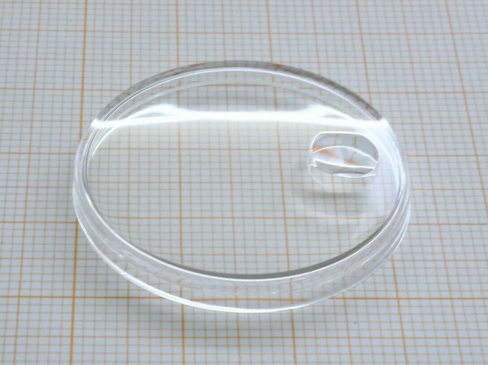 Vetro plexy per 25-130 Tudor Crystal Glass Uhrenglas Verre 9240 79160 94210