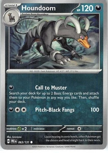 Houndoom Common SV: Prismatic Evolutions 063/131 NM - Picture 1 of 1