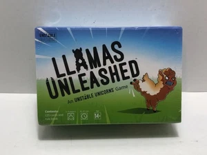 Llamas Unleashed - Card game from Unstable Unicorns New Sealed - Picture 1 of 6