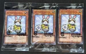 3 set Yugioh NEYMAR JR Token Rescue Rabbit eFootball 30th Promo Pack Sealed - Picture 1 of 2