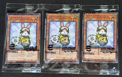 3 set Yugioh NEYMAR JR Token Rescue Rabbit eFootball 30th Promo Pack Sealed - Image 1 of 3