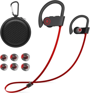 Cuffie Bluetooth Sport, Auricolari Bluetooth in Ear, Cuffie Sportive Bluetooth 5 - Foto 1 di 12
