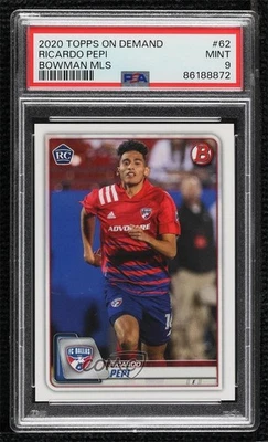 2020 Bowman MLS Ricardo Pepi #62 PSA 9 MINT Rookie RC - Image 1 of 2