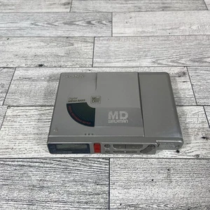 VINTAGE SONY MD WALKMAN PORTABLE MINIDISC PLAYER/RECORDER MEGA BASS MZ-R37 - Bild 1 von 12