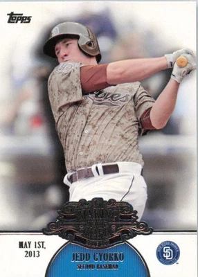 2013 Topps Making Their Mark #MM-44 Jedd Gyorko San Diego Padres - Изображение 1 из 2