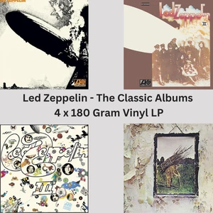 Led Zeppelin Classic Albums Bundle 4 x Vinyl LP 180 Gram New & Sealed - Picture 1 of 5