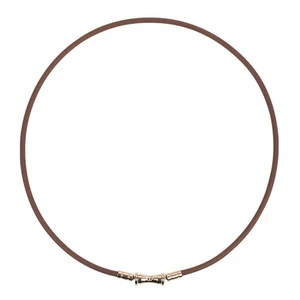 Colantotte Magnetic Necklace TAO Necklace Slim RAFFI mini Brown Champagne Gold M - Picture 1 of 9