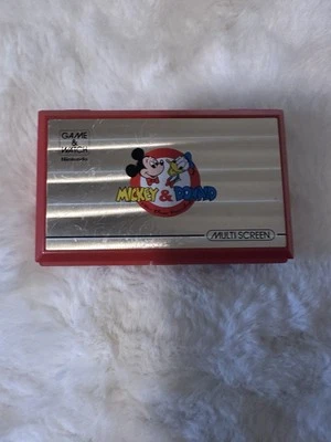 Nintendo Game Watch Mickey & Donald Multi Screen DM-53 - A86 - Photo 1/4