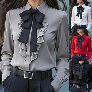 For Business Meetings Casual Workwear Bow Decoration Brand New Casual Style - Picture 1 of 20