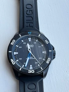 HUGO Men's #Streetdiver Blue Stainless Steel Watch Blue Dial hu.439.1.34.3609 - Picture 1 of 3