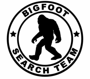 Bigfoot Search Team Vinyl Decal Sticker. Car, Window - Picture 1 of 1