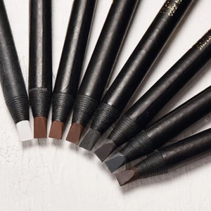 WhiteEyebrow Pencil Cosmetic Pen Brush Eyeshadow Natural LongLast Tattoo Tint _ - Picture 1 of 20