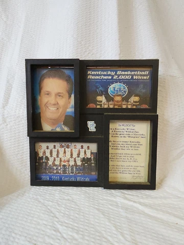 2009-10 Kentucky Wildcats First To 2000 Wins Picture Frame Plaque Cover
