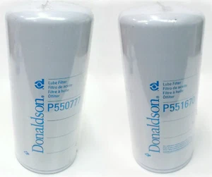 Oil Filter set Primary & Bypass for Bedford TM - Cummins L10, E255, E290, NTE - Picture 1 of 3