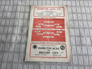 Hamilton v Brechin City 1958/59 Scottish League Division 2 - 14th March 1959 - Picture 1 of 5