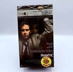 Frantic (1988) VHS - Harrison Ford - Director Roman Polanski FACTORY SEALED NEW - Picture 1 of 3