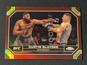 2024 Topps Chrome UFC CURTIS BLAYDES Magenta Refractor #51 - Picture 1 of 2