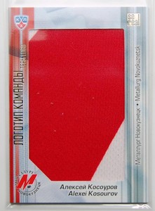 2013-14 KHL Gold Collection Team Logo #LOG-020 Alexei Kosourov 11/24