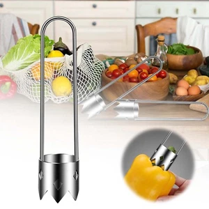 Fruit Corer Tool, Fruit and Vegetable Corer Tool, Stainless Steel Kitchen Tool - Picture 1 of 9