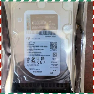 NEW Lenovo Thinksystem DE 01PG624 4XB7A14101 3.5 in 8TB 7.2K SAS 12G Hard Drive - Picture 1 of 3