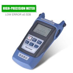 High Optical Power Meter Network Cable Fiber Optical Tester Locator - Photo 1/12