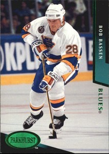 1993-94 (BLUES) Parkhurst Emerald Ice #445 Bob Bassen