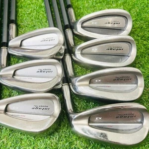 Mizuno intage Iron Set of 7 6-9 PW FW SW XL-02 Flex SR Graphite Men's - Picture 1 of 8