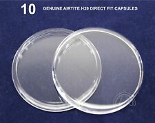10 GENUINE Airtite Coin Capsule Holders for 39mm Diameter 1oz Silver Rounds H39