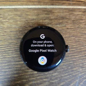 Google Pixel Watch 41mm Matte Black Stainless Steel Case - Zdjęcie 1 z 6