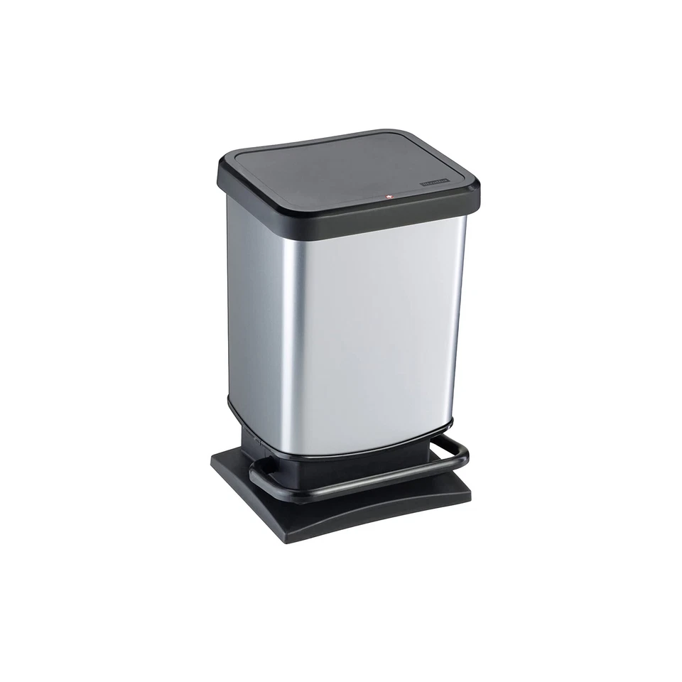 ROTHO Abfalleimer 20L Paso Mülleimer Treteimer Abfallbehälter Kueche Pedaleimer - Bild 1 von 1