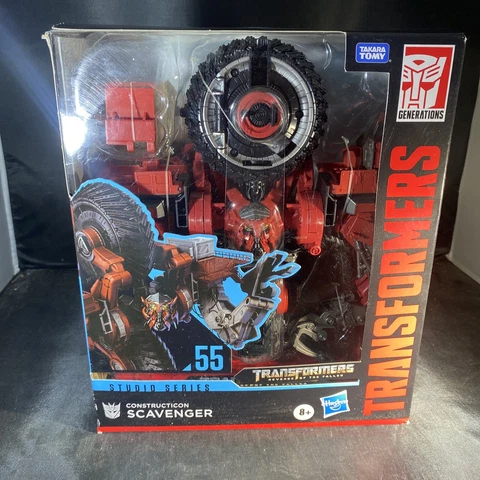Transformers Studio Series CONSTRUCTICON SCAVENGER ROTF Movie 55 Box Wear Cover