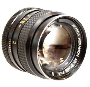 KONICA HEXANON AR 50mm f/1.4 AR Mount Standard Prime Camera Lens - K25
