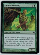 MTG MIrrodin Besieged - Viridian Emissary - Foil