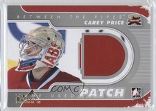 2011-12 ITG Between the Pipes Silver Summit Edmonton 1/1 Carey Price Patch 0a7