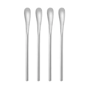 5inch/12.8cm Coffee Stirrers Spoonsilver Stainless Steel 304# Coffee Stir Sticks - Picture 1 of 7
