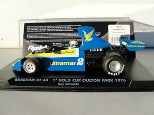 FLYSLOT BRABHAM BT44 AZUL/AMARILLO #2 062301 1:32 RANURA NUEVA STOCK ANTIGUO EN CAJA - Imagen 1 de 8